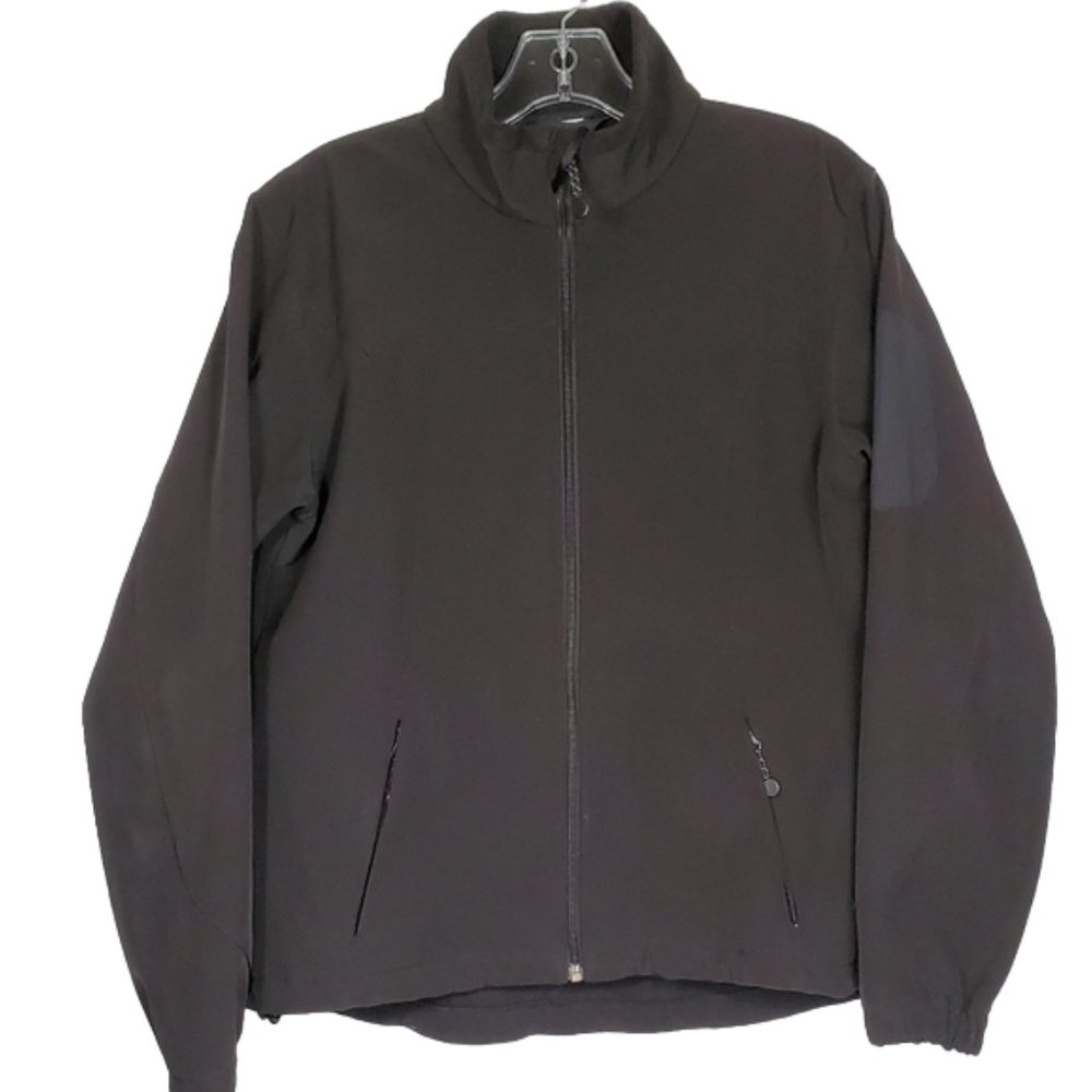 Black Diamond Jacket Black Soft Shell Pockets Outdoor Gorpcore Camping Hike M